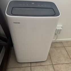 8,000 (DOE) BTU Portable Air Conditioner Cools 350 sq. ft. with Dehumidifier and Remote Control in White