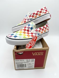 Vans Classic Slip-On 'Rainbow Checkerboard'