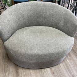 Thomasville Fabric Swivel Chair