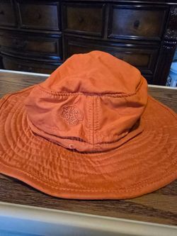 Orange Banana Boat Bucket Hat With Ventilation Layer Wide Brim