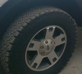 Ford F-150 Tires and Rims 18's 6 lug tires at 80% of life