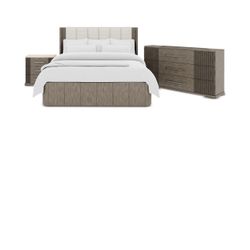 Queen Bedroom Set - 1 Yr Old - Like NEW