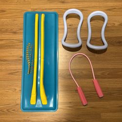 Posture Correction & Yoga Stretching Set (Spine-Worx + Yoga Rings)