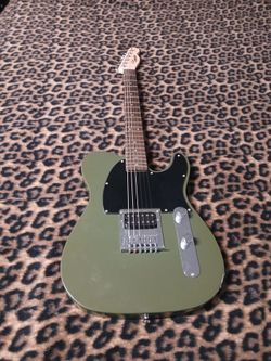 Squier Sonic Esquire Electric Guitar - Olive