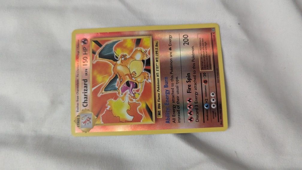 Charizard Pokemon Card