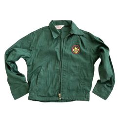 Vintage Boy Scouts Of America Jacket Official Jacket + Patches