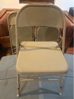 Folding Chairs - Beige