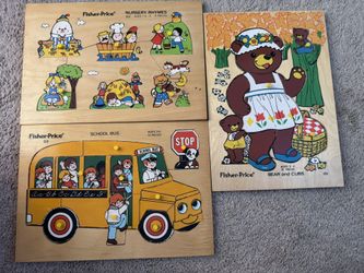 3 1970’s Vintage Puzzles
