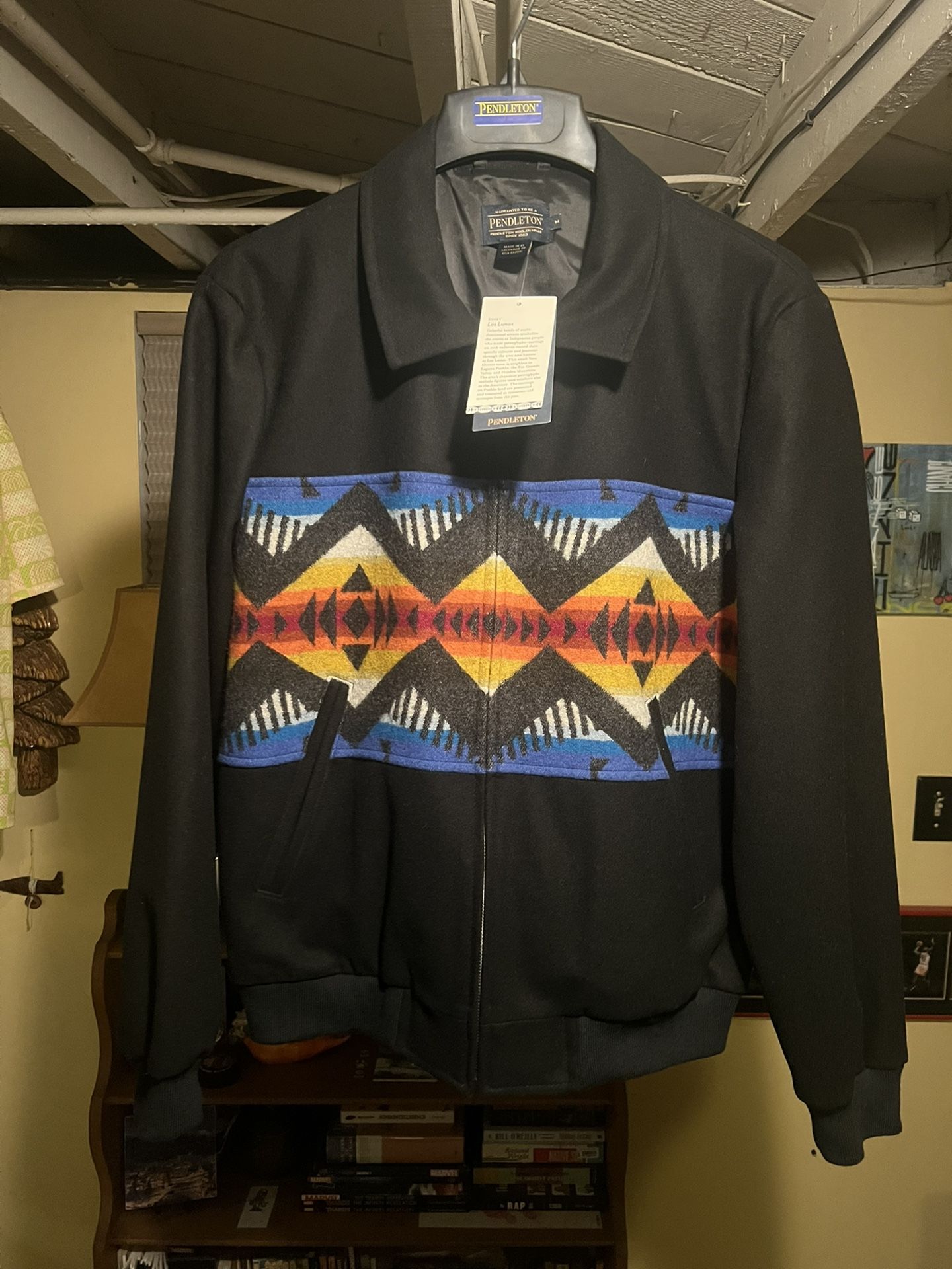 Men’s Pendleton Los Lunas Bomber Jacket Medium New w/tags