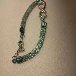 Sterling Silver Chain Bracelet 