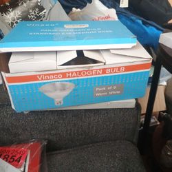 Pack Of 6warm White Vina O Halogen Bulbs