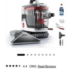New HOOVER CARPET AND UPHOSTERY CLEANER.  PAID 140. SELLING FOR 100