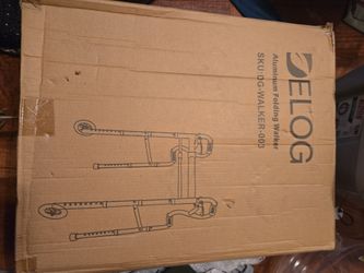 Aluminum folding walker