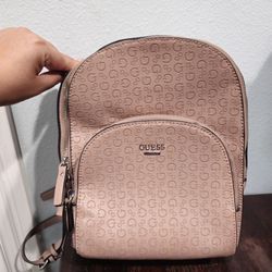 Pink Guess Backpack 