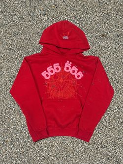 Red N Pink Sp5der Hoodie