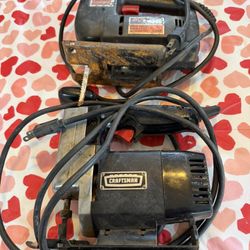 2 Jig Saws both work, one some rust firm  $20 for both