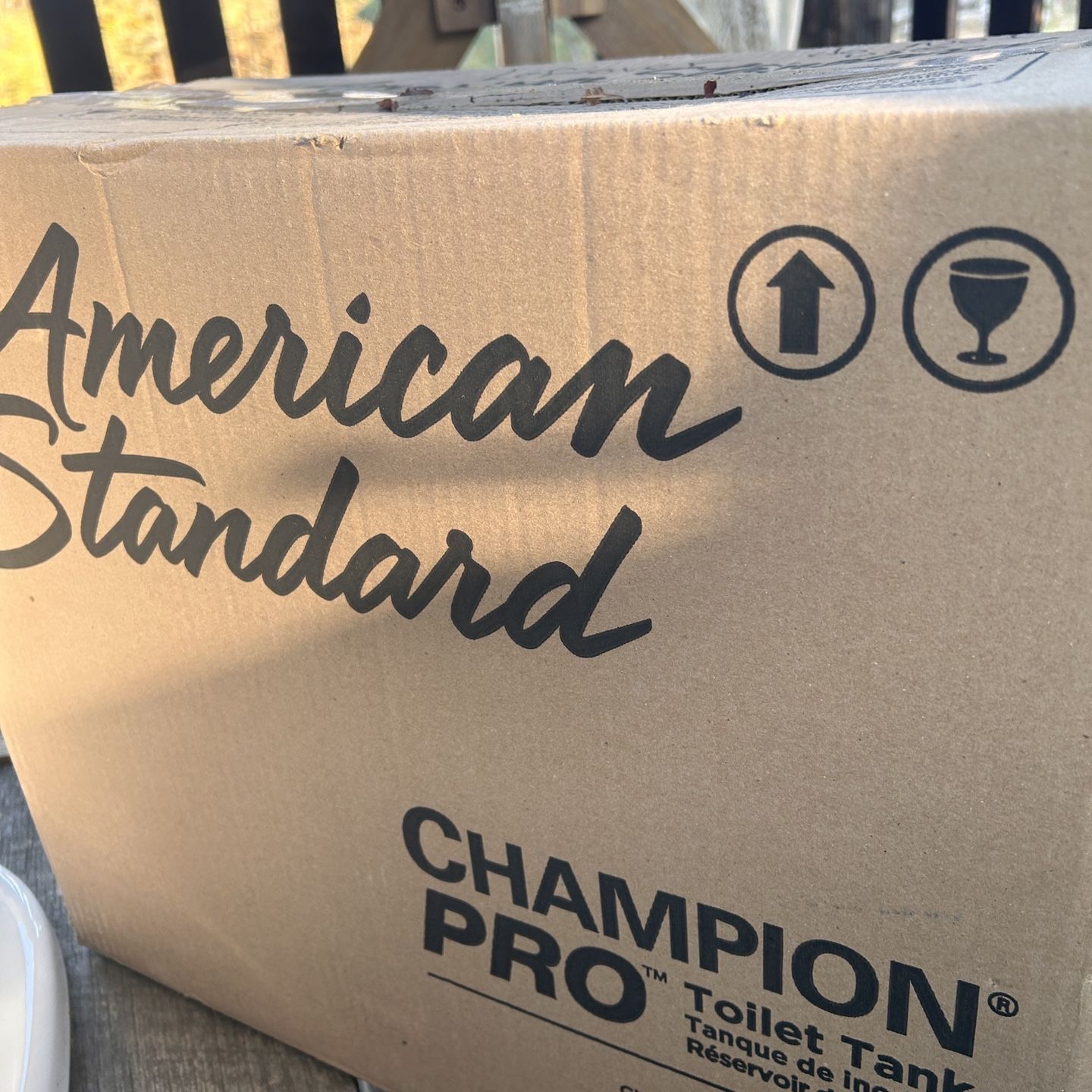 American Standard Champion Pro-New Unboxed Toilet and Seat Cover. 