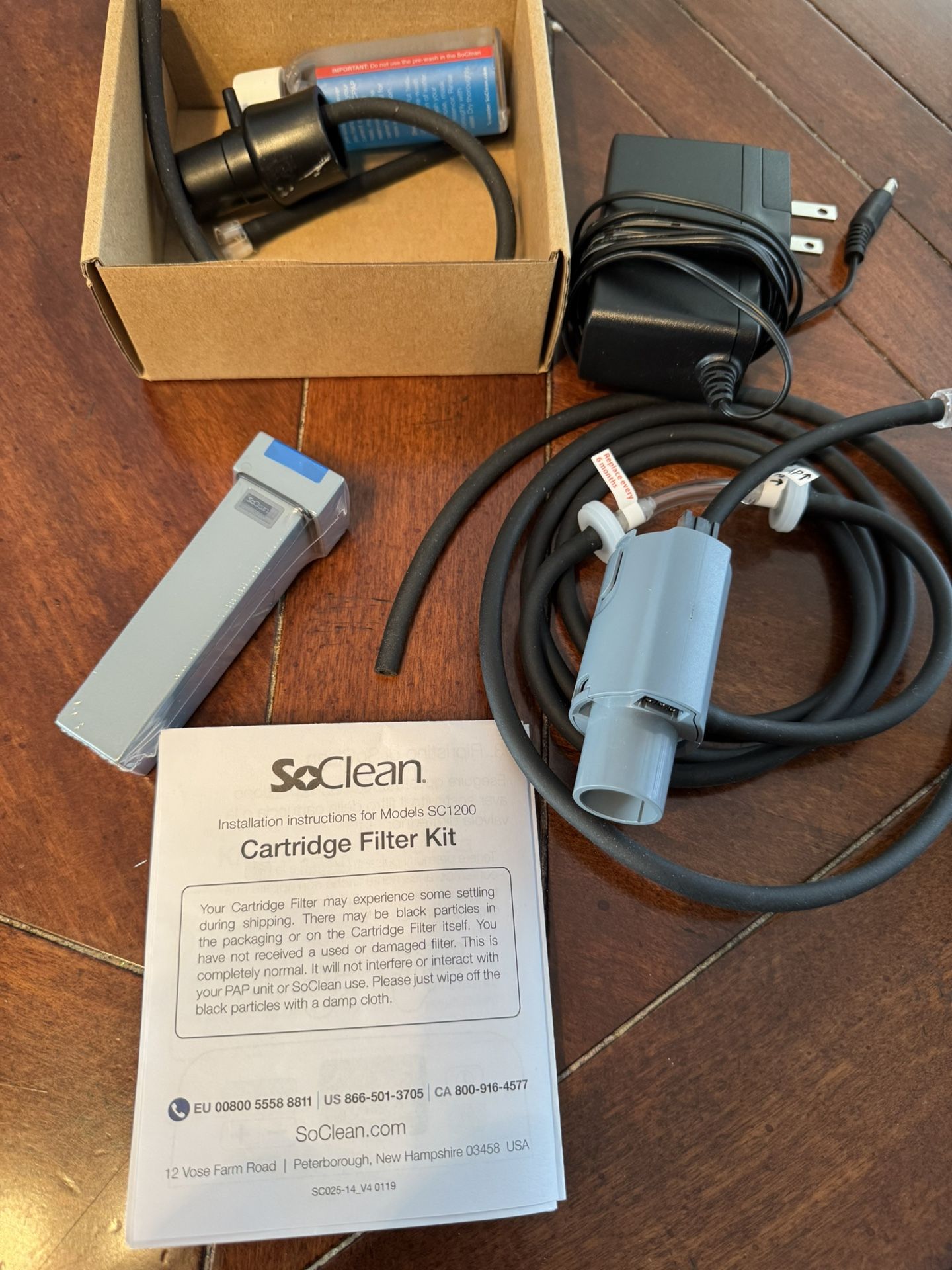 Sleep Apnea Machine And Parts And New Filter