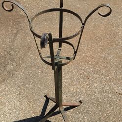 Vintage Metal Plant Stand 