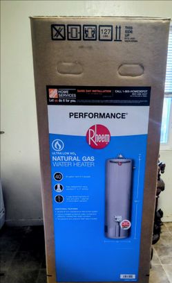 Wather heater 40 galones Marca Rheem performance