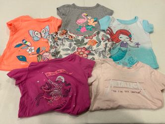 16 baby girl shirt bundle 18 month