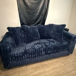 Sofa And Loveseat Gia Blue On Sale For:
