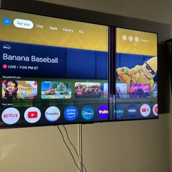 85” TCL Tv Cracked Screen
