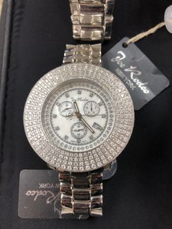 $4500- Joe Rodeo Men’s Watch 4 Row Big Real VS Quality Diamond Bezel