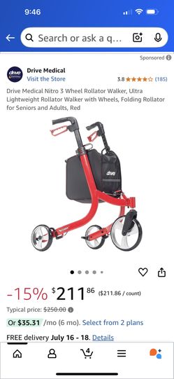 Nitro 3 Wheels Walker