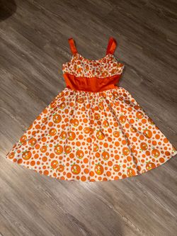 Disney Parks Orange Bird Dress NWOT  Size Medium