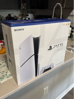 PS5 Slim Disc Edition 1TB — Brand New Sealed