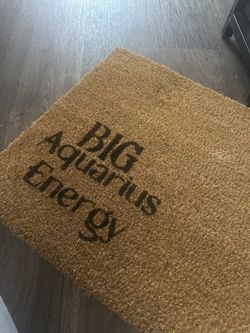Custom Aquarius Doormat