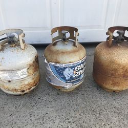 Propane Gas Tanks.