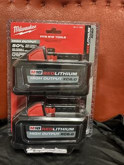 M18 Battery 6amp Milwaukee