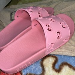 Pink Gucci Slide