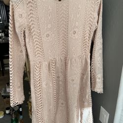 Lace Pink Dress
