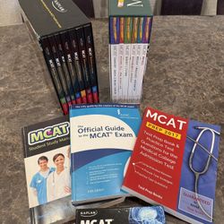 Mcat prep bundle Kaplan Exam Krackers Altius AAMC