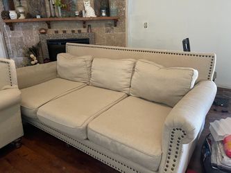 Sofa and loveseat
