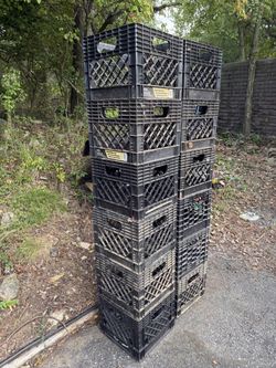 Milk Crates (Go for $10 plus tax each new)