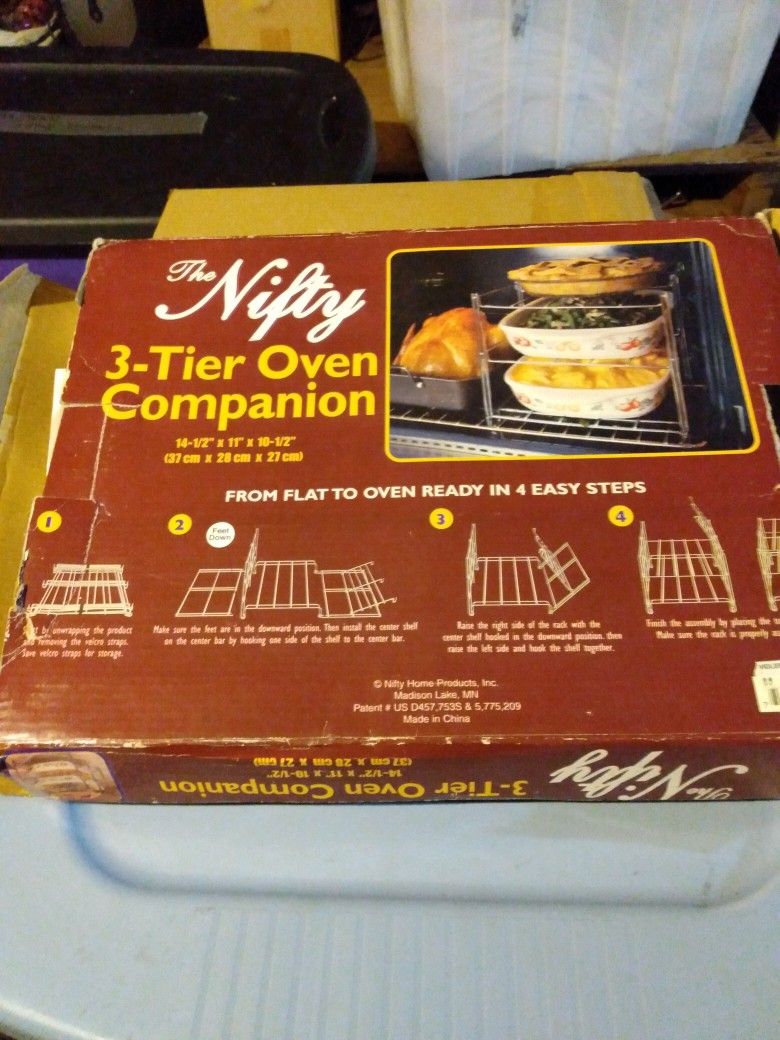 Three Tier Oven Companion Racks