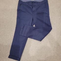 Torrid Chino Twill Crop Pants