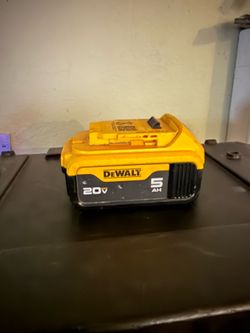 Dewalt batería 5.0