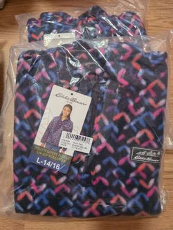 New Eddie Bauer Kids Quest Fleece 1/4-Zip Pullover