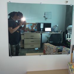 Framless Vanity Mirror