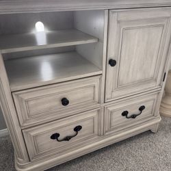 Living Spaces TV  Console Media Storage Cabinet