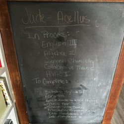 Chalk Board (w41”xT55”)