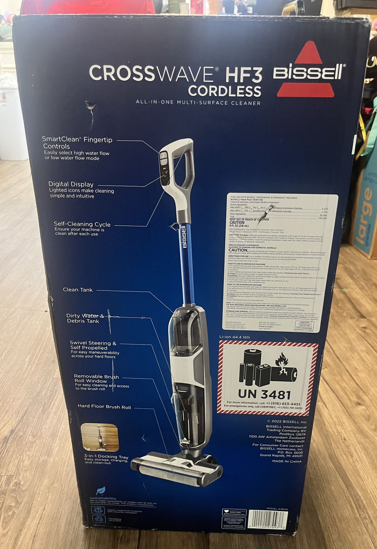 Bissell Crosswave HF3 Cordless