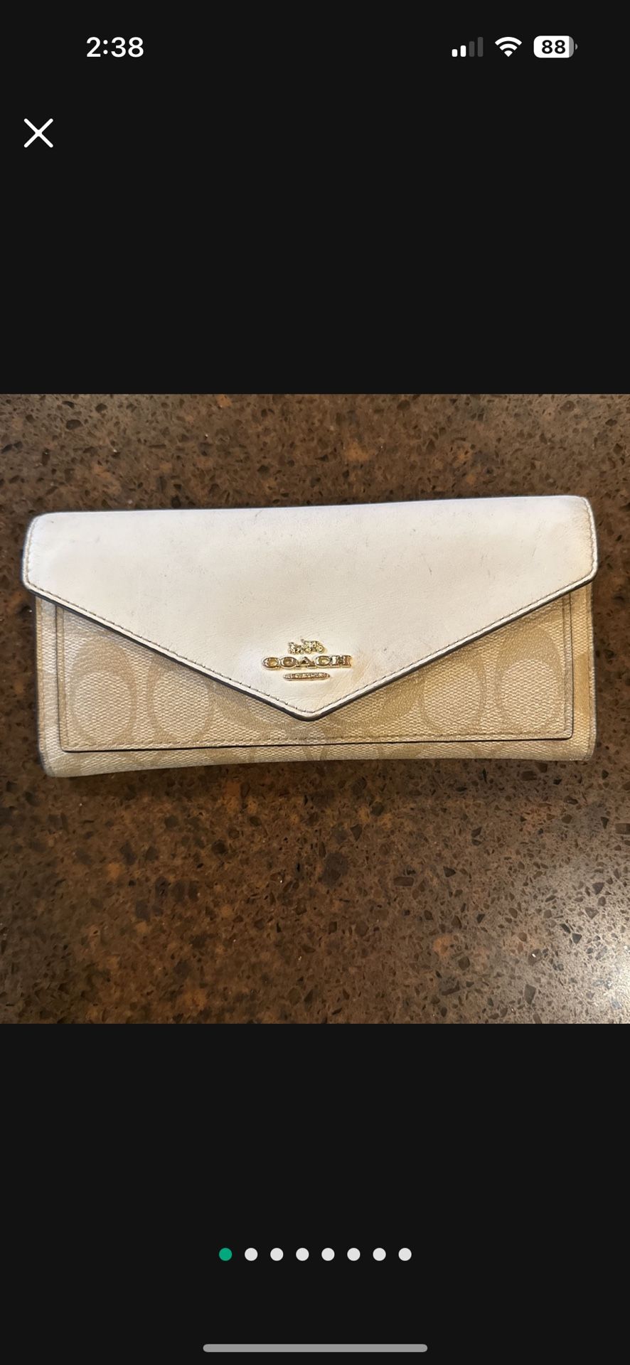 Coach Slim Envelope Wallet