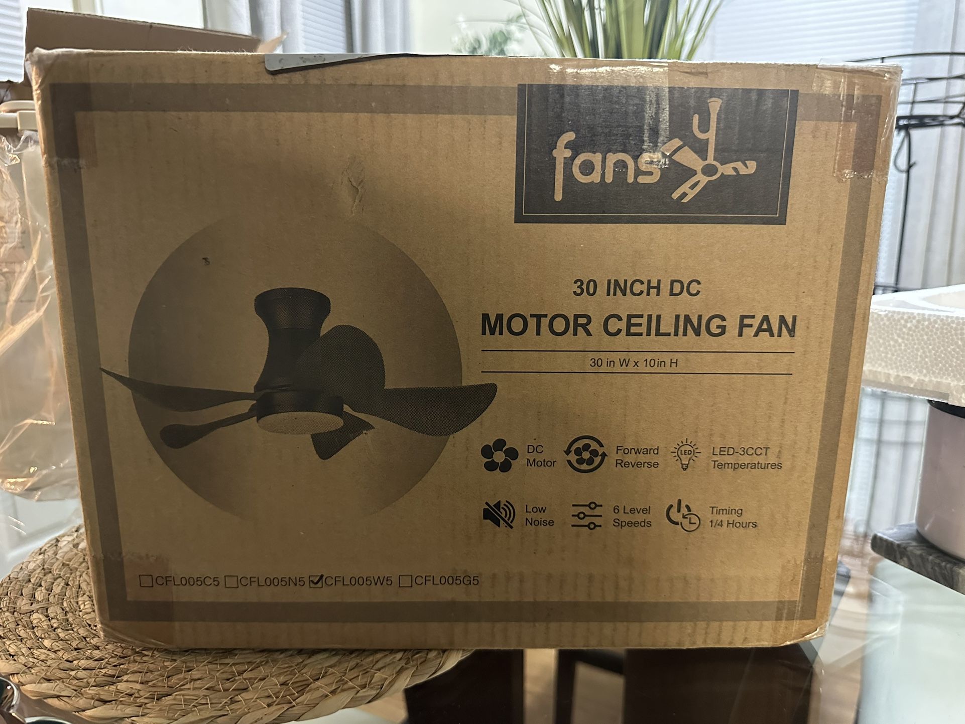 30 In Mother Ceiling Fan