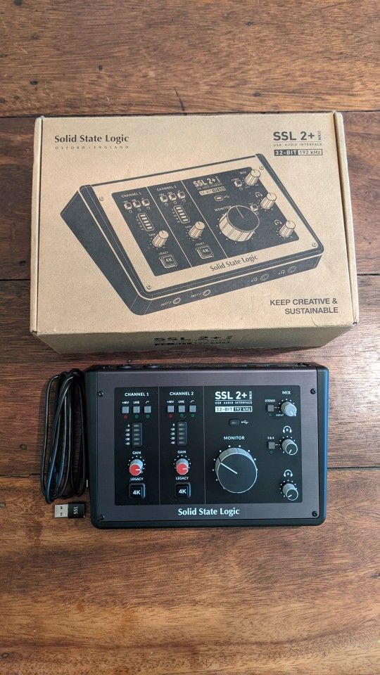 Solid State Logic SSL 2+ MKII Recording Interface